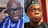 ‘‘Thank You’ SMS Backfires As Fayose Slams Obasanjo, Demands Cash Return”